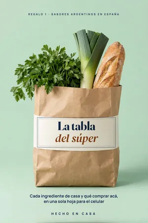 Tapa: La tabla del súper, para el celular
